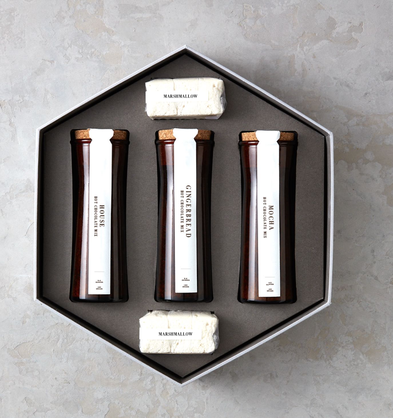 Dandelion Chocolate CORPORATE Private Inventory (Not for public use / general use) Seasonal Hot Chocolate Trio + Marshmallows