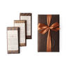 Dandelion Chocolate Gift 85% and 100% Wrapped Three-Bar Gift Set -